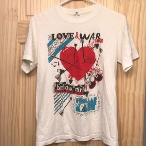 Signed Barlow girl love & war tour t-shirt